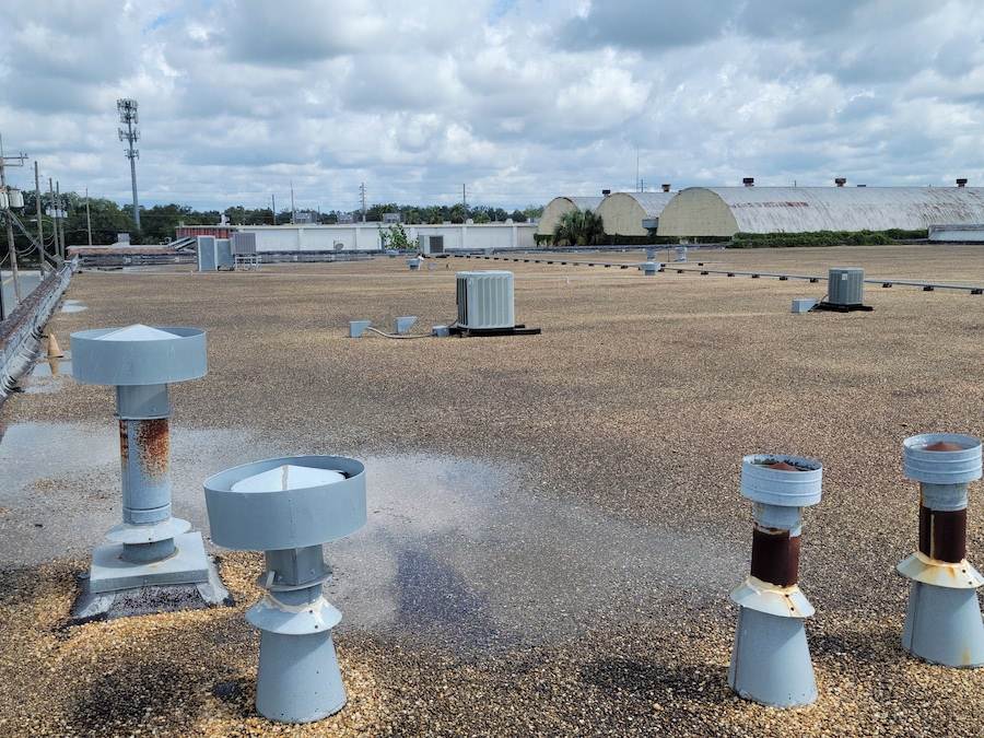 Built-up Tar & Gravel roof system