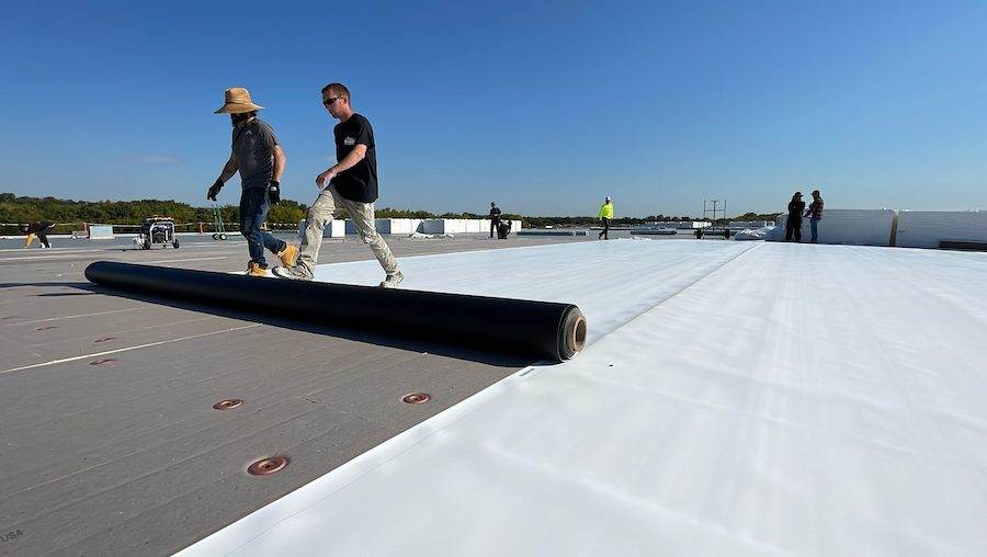 TPO roofing