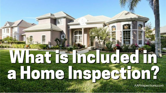 What does a home inspection consist of